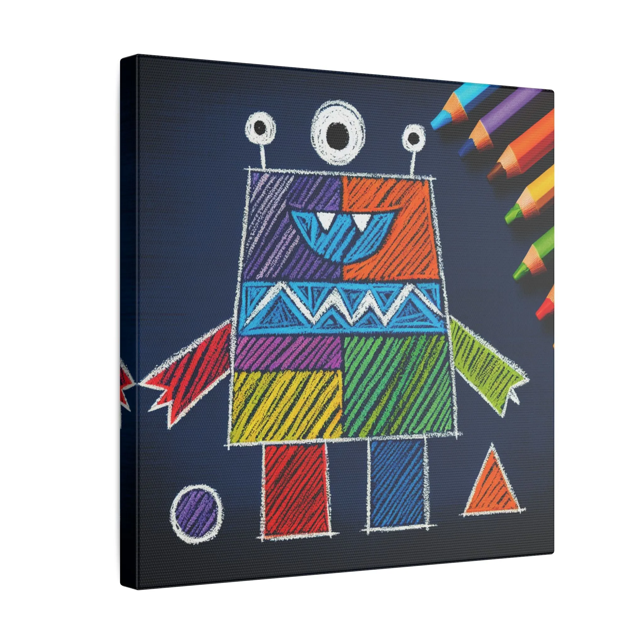 Jaxon Brushstrokes I - Canvas