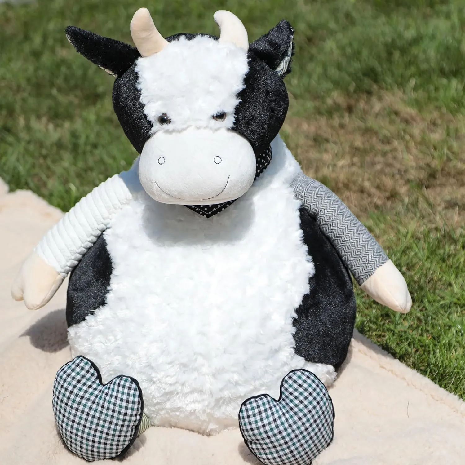 Jill Martin Binge Watching Buddy Plush Cow