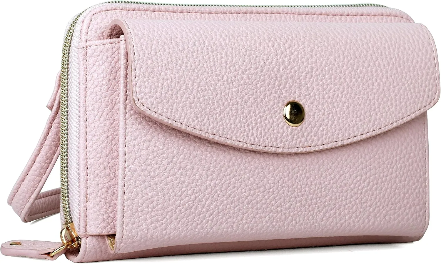Julia Buxton Pebble E/w Front Pocket Wos