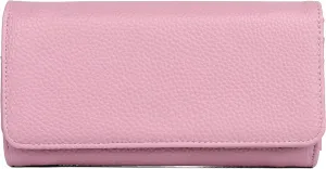 Julia Buxton Pebble Vegan Leather Bianca Trifold