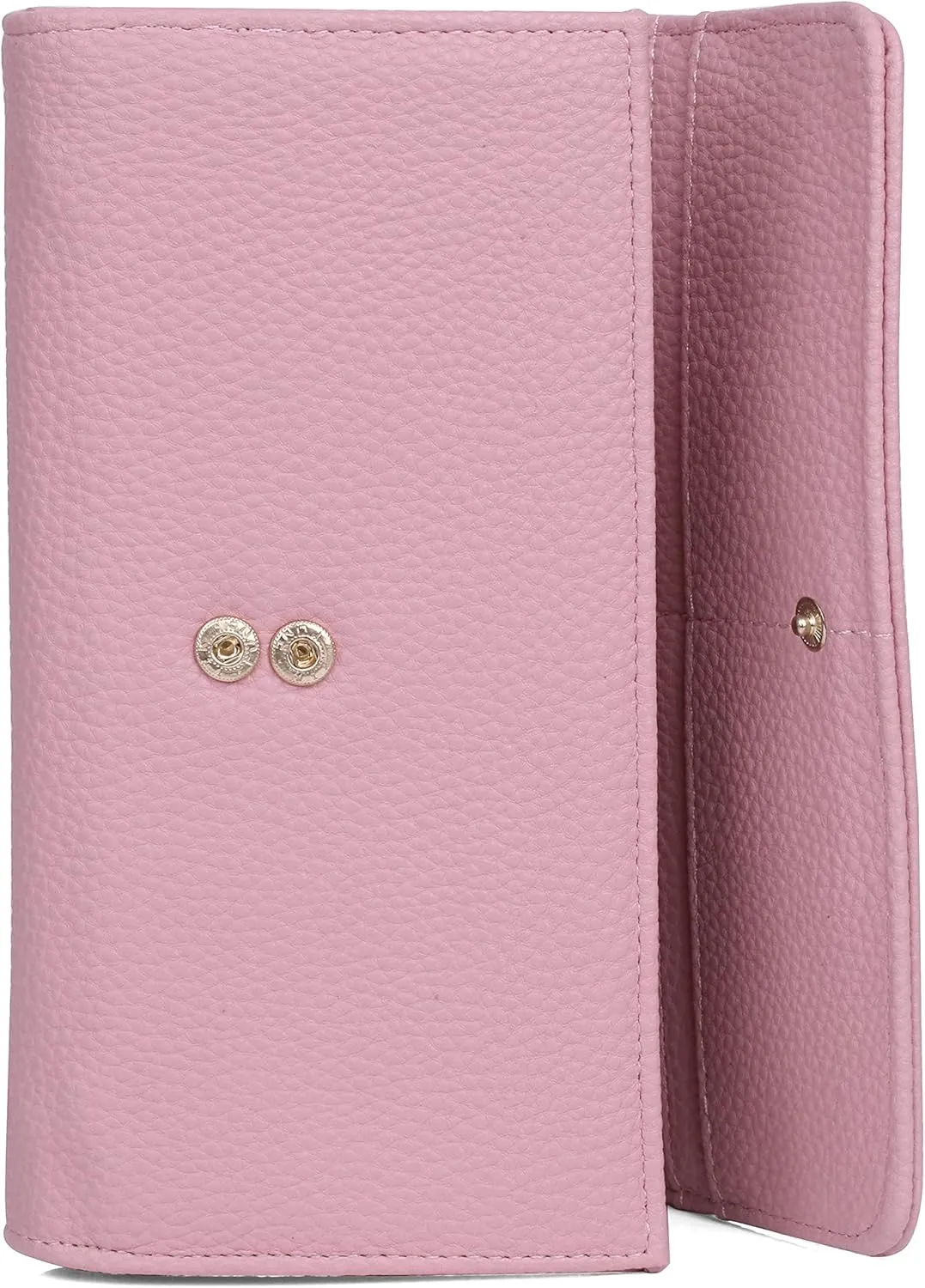 Julia Buxton Pebble Vegan Leather Bianca Trifold