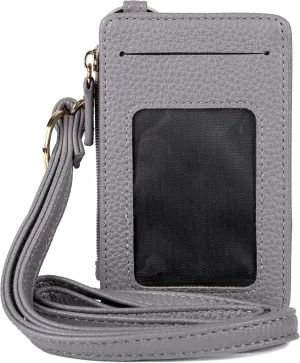 Julia Buxton Pebble Vegan Leather Everywhere Lanyard