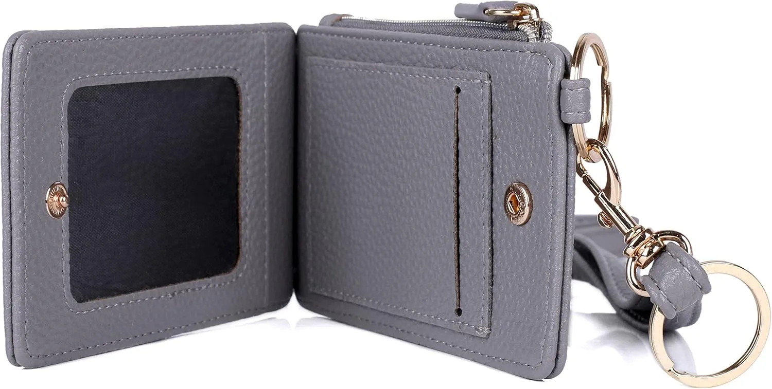 Julia Buxton Pebble Vegan Leather Everywhere Lanyard