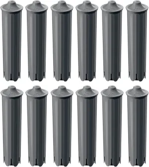Jura CLEARYL Smart Filter Cartridge (Gray, 12-Pack) Bundle (12 Items)