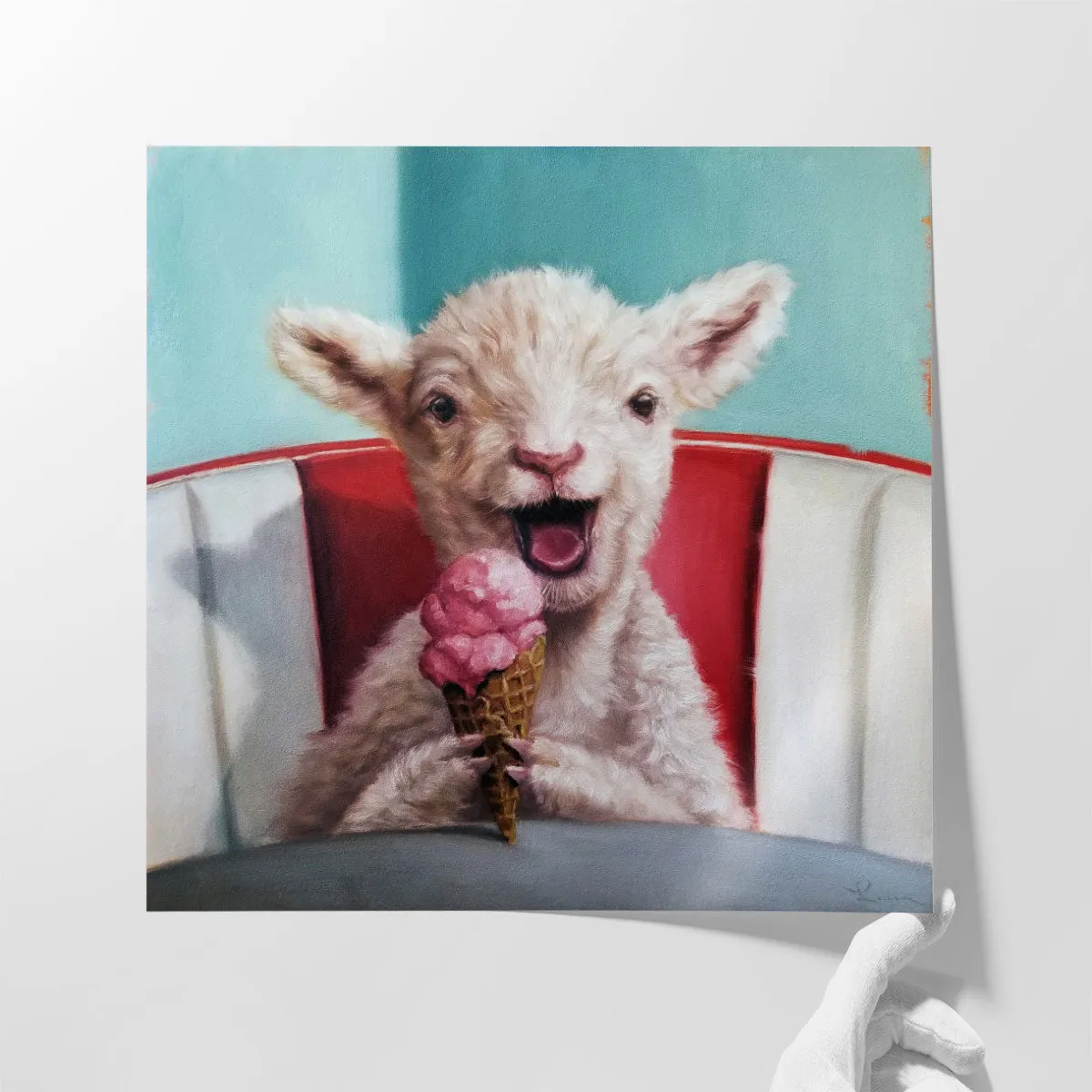 Kiddie Cone - Canvas Print Wall Art