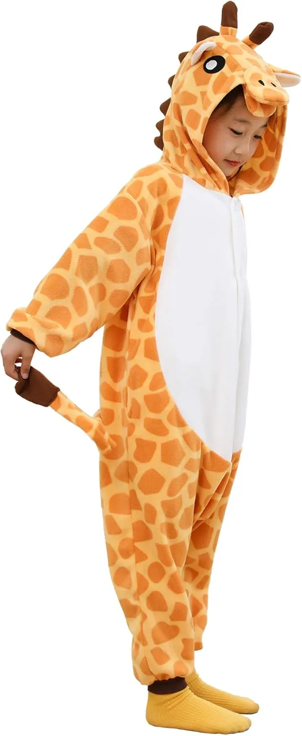 Kids Animal Onesie Pajamas Cosplay Costume Halloween Sleepwear