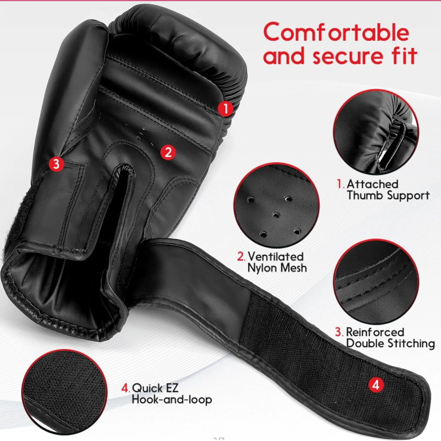 Kids Boxing Gloves for Boys and Girls,Youth Boxing Training Gloves for 3-15,Kids Sparring Boxing Gloves for Punching Bag, Kickboxing, Muay Thai, MMA
