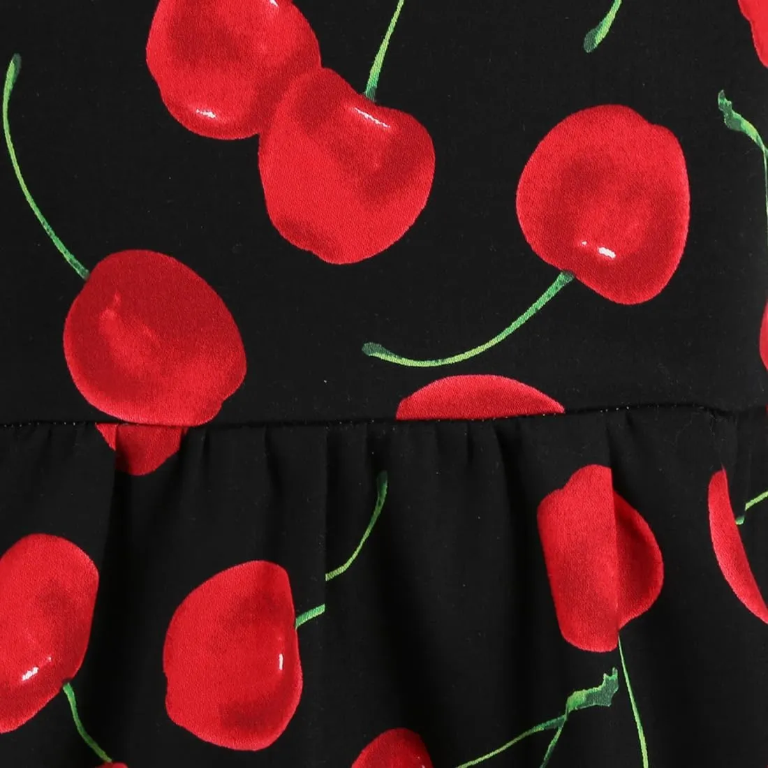 Kids Notch Lapel 50s Dress for Girls Vintage Retro 1950s Polka Dot Dress for Girls 50's Audrey Hepburn Rockabilly Swing Dress