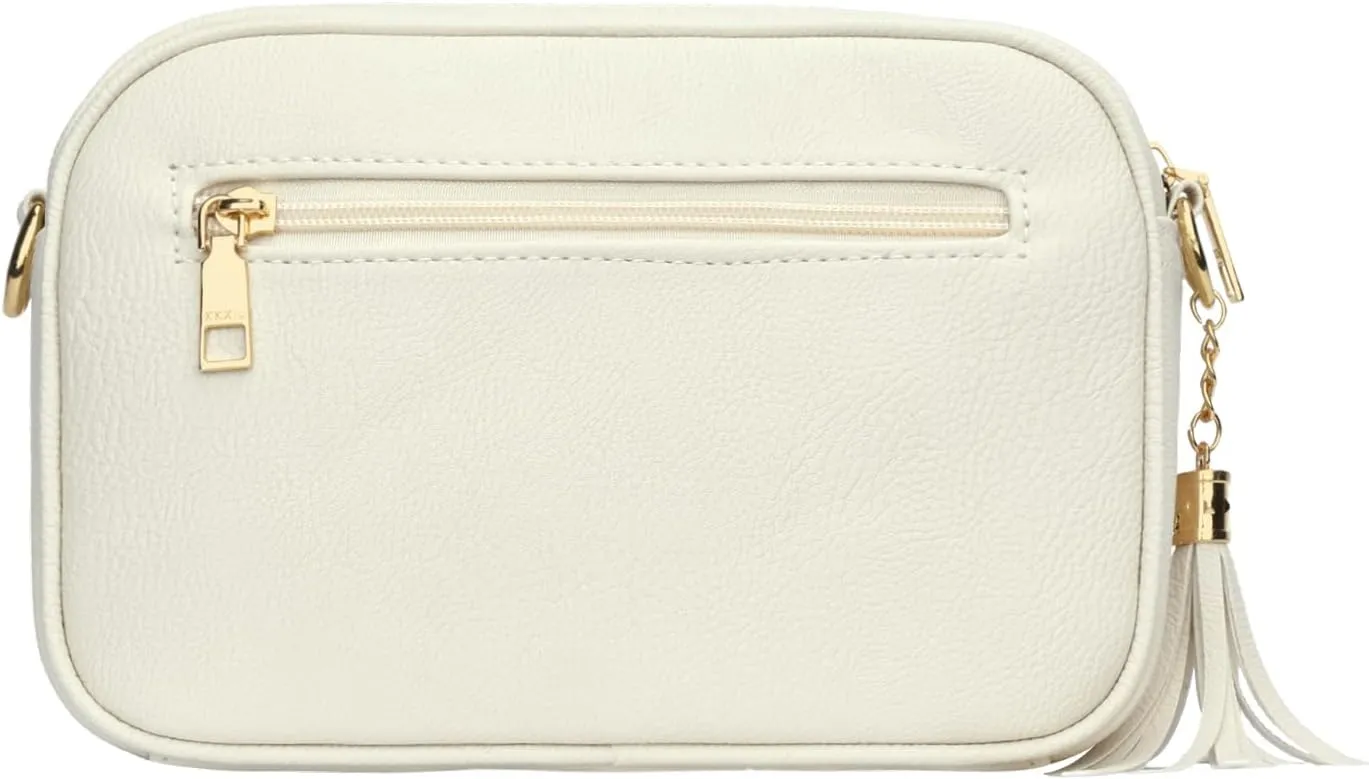 KKXIU Quilted Small Crossbody Bag for Women and Teen Girls Stylish Shoulder Purse with Wide Strap