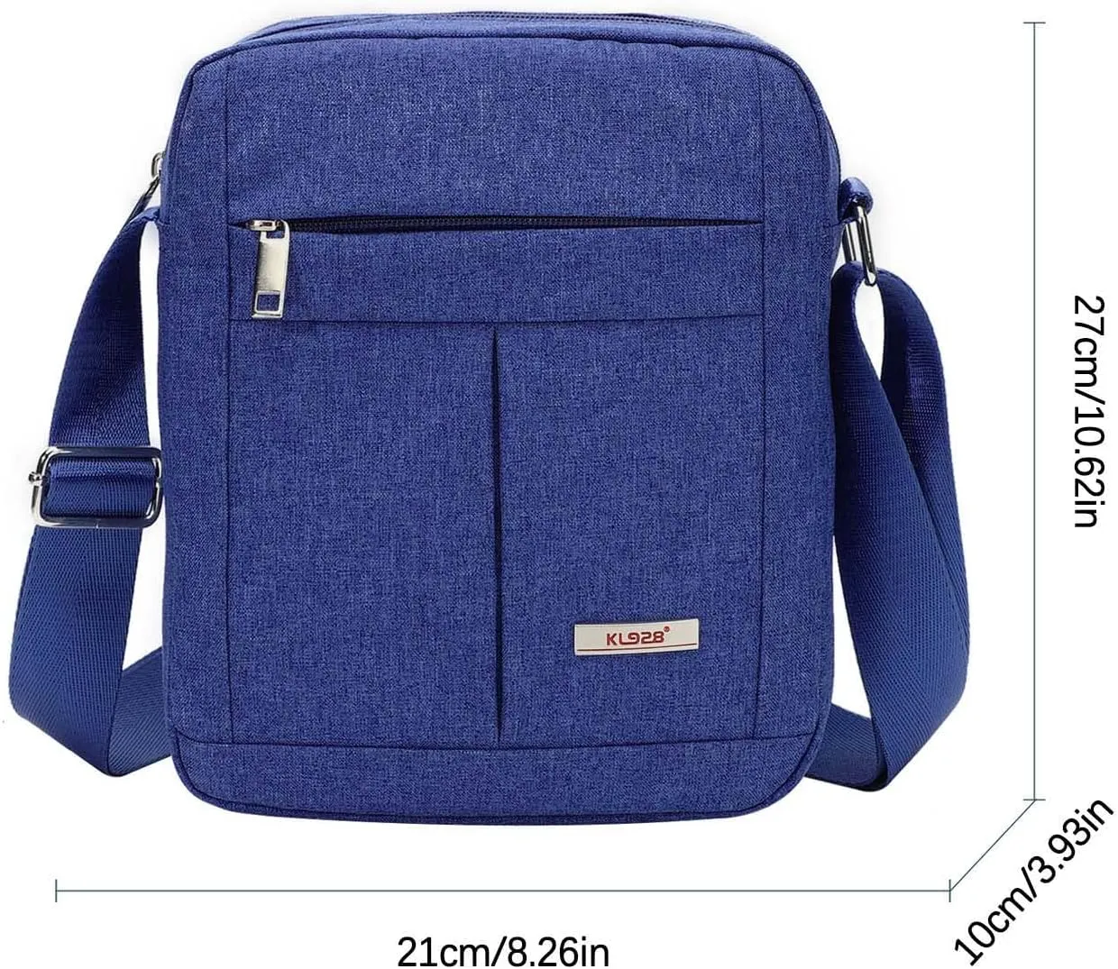 KL928 Men's Messenger Bag - Crossbody Shoulder Bags Travel Bag Man Purse Casual Sling Pack for Work Business