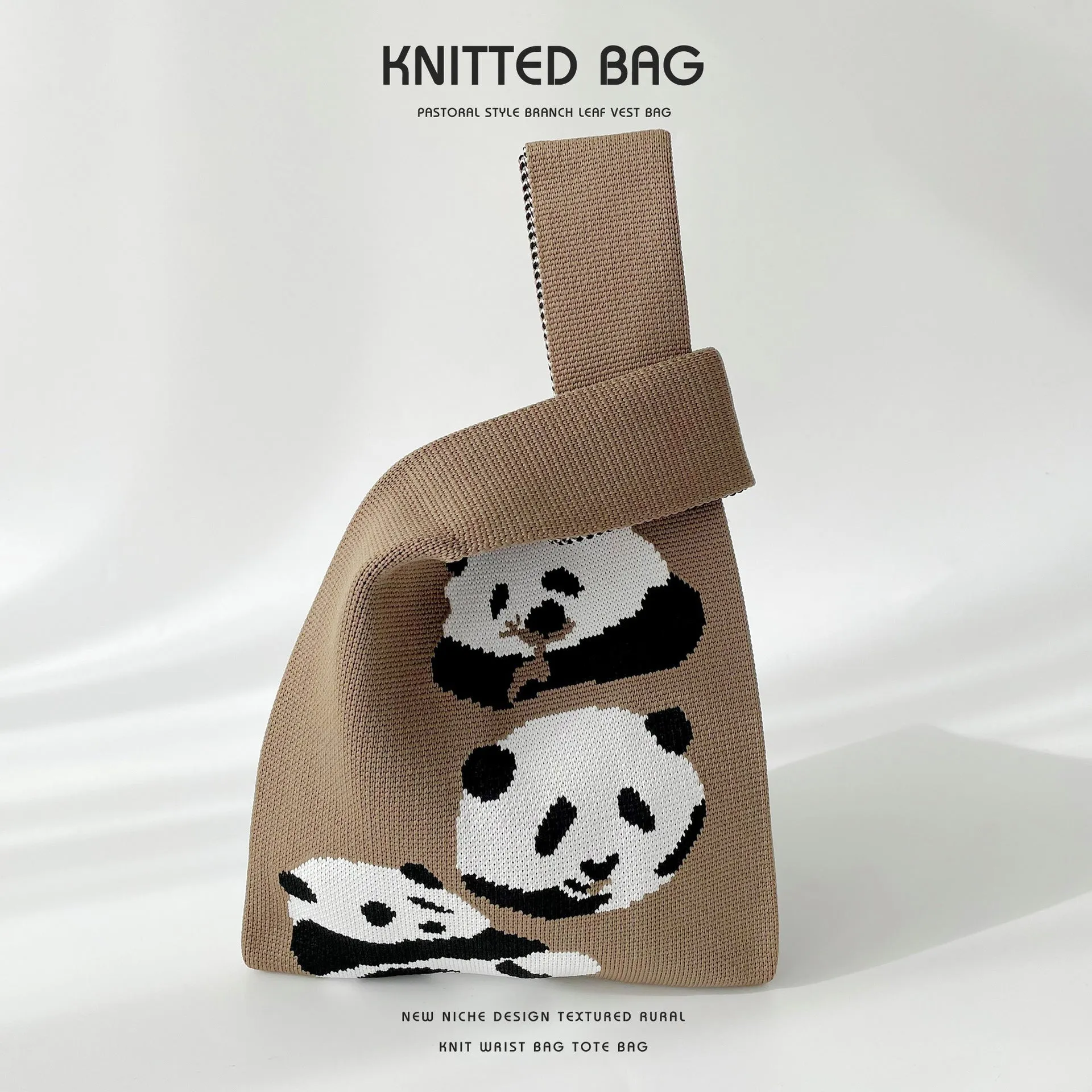 Knitted Bag - Animals