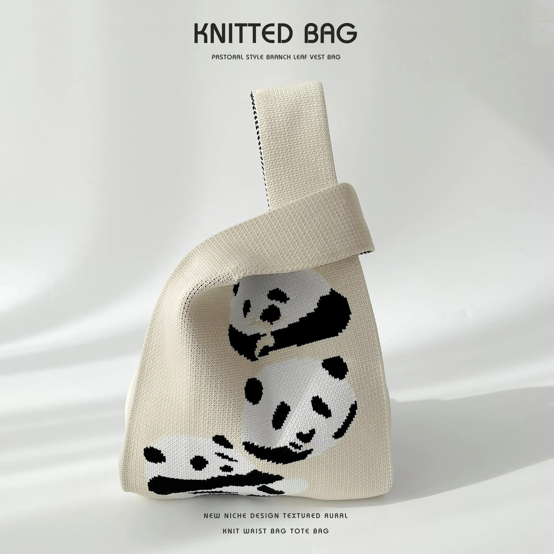 Knitted Bag - Animals