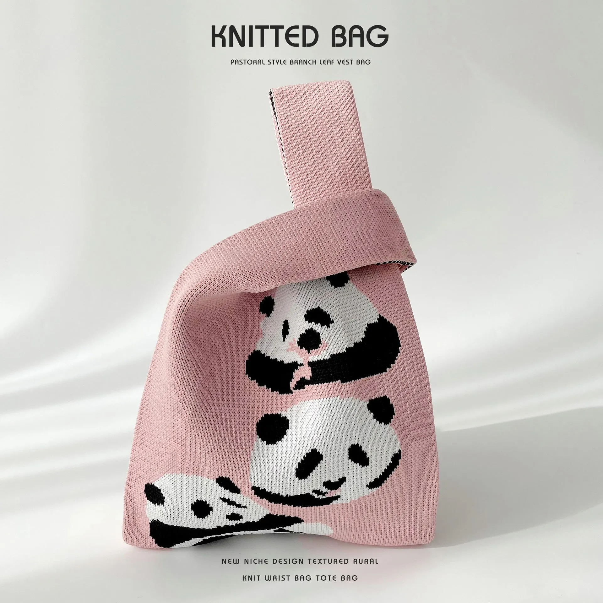 Knitted Bag - Animals