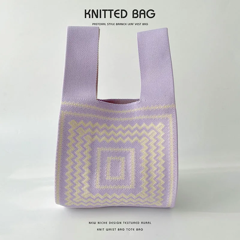 Knitted Bag - Boho