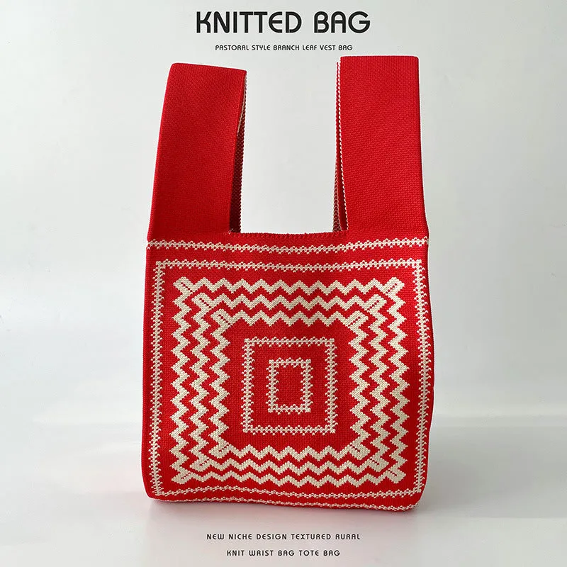 Knitted Bag - Boho