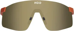 KOO Nova Sunglasses I Lightweight, 100% UV Eyewear Protection for Trail Running & Hiking - Sunset Matt Gold