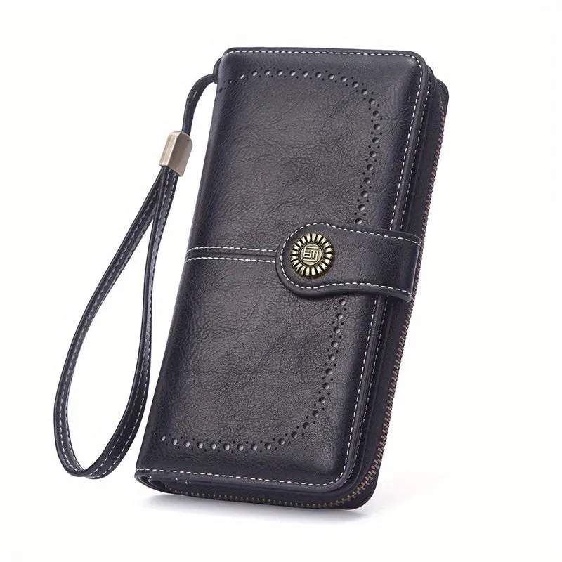 Large Capacity | Retro RFID Travel Wallet