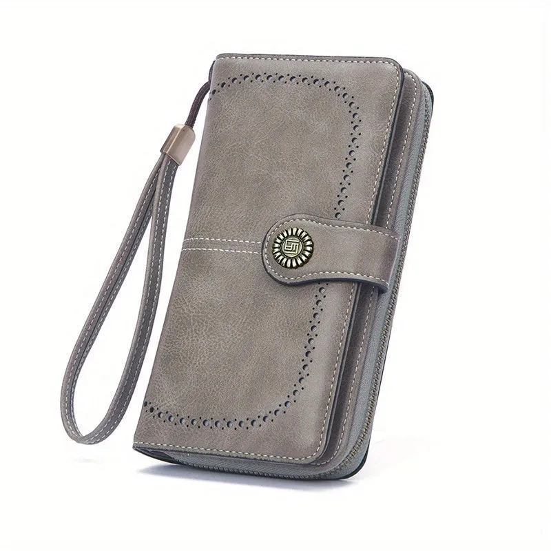 Large Capacity | Retro RFID Travel Wallet
