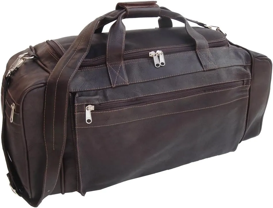 Large Duffel Bag, Chocolate, One Size