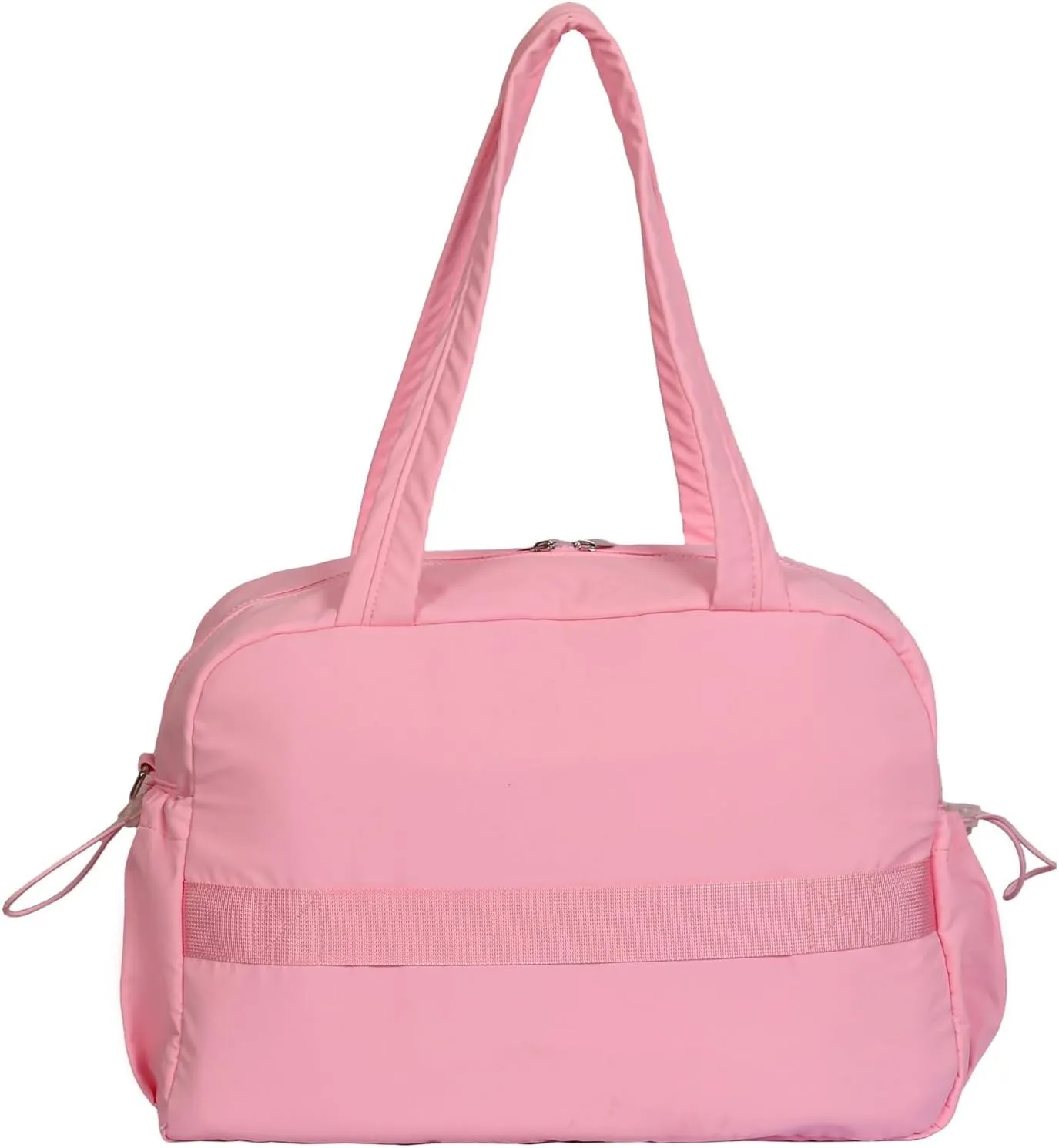 Large Gym Duffel Bag for Women, 28L Waterproof Travel Tote with Shoe Compartment, 8 Pockets, Detachable Shoulder Strap -Sports,Mother's Day gift Beach, Overnight Weekender (Pink, X-large)