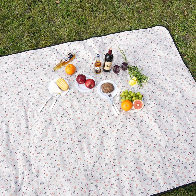 Large Picnic Blankets with Waterproof Backing
