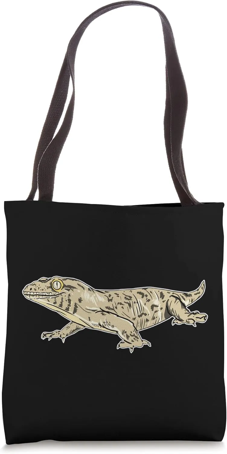 Leachie Gecko New Caledonian Giant Gecko Lizard Reptile Tote Bag