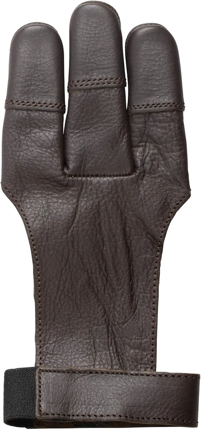 Leather 3 Finger Shooting Glove
