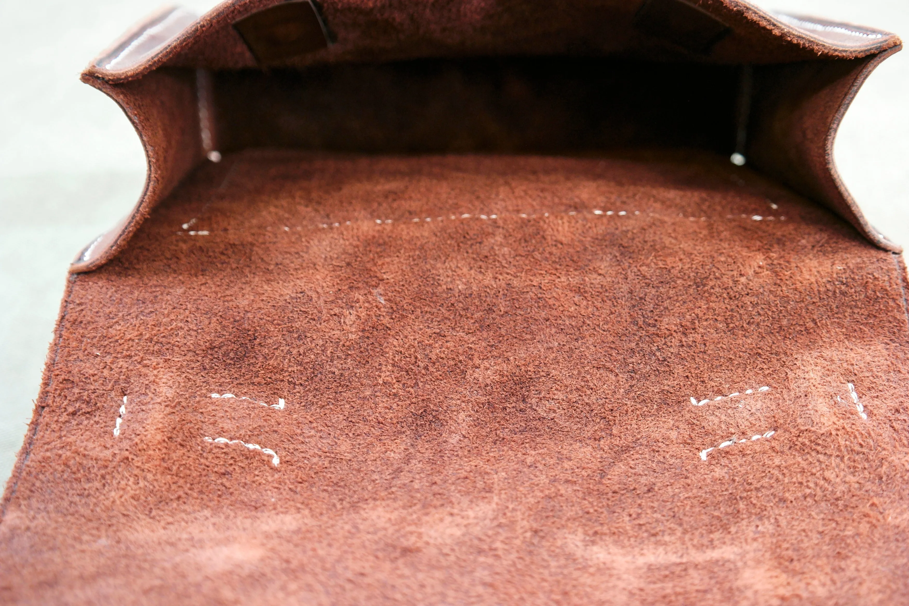 Leather Cambridge Bag, Mini Messenger Bag