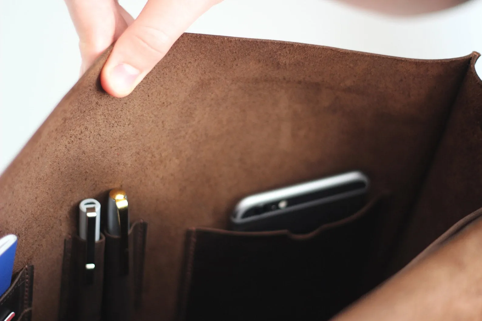 Leather Laptop Bag, Leather Shoulder Bag