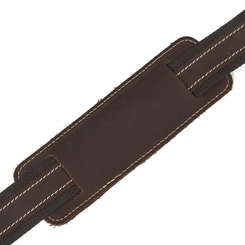 Leather Messenger Bag | MANOA