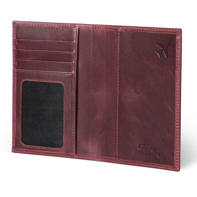 Leather Passport Case and Luggage Tag