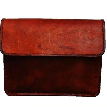 Leather Vintage Flap Messenger Bag Men