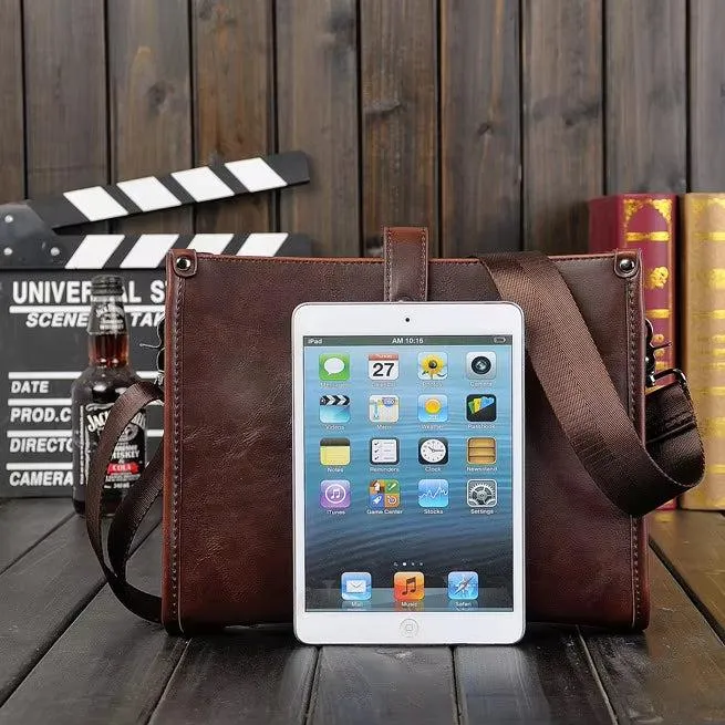 Liam | Retro Business Leather Shoulder Bag