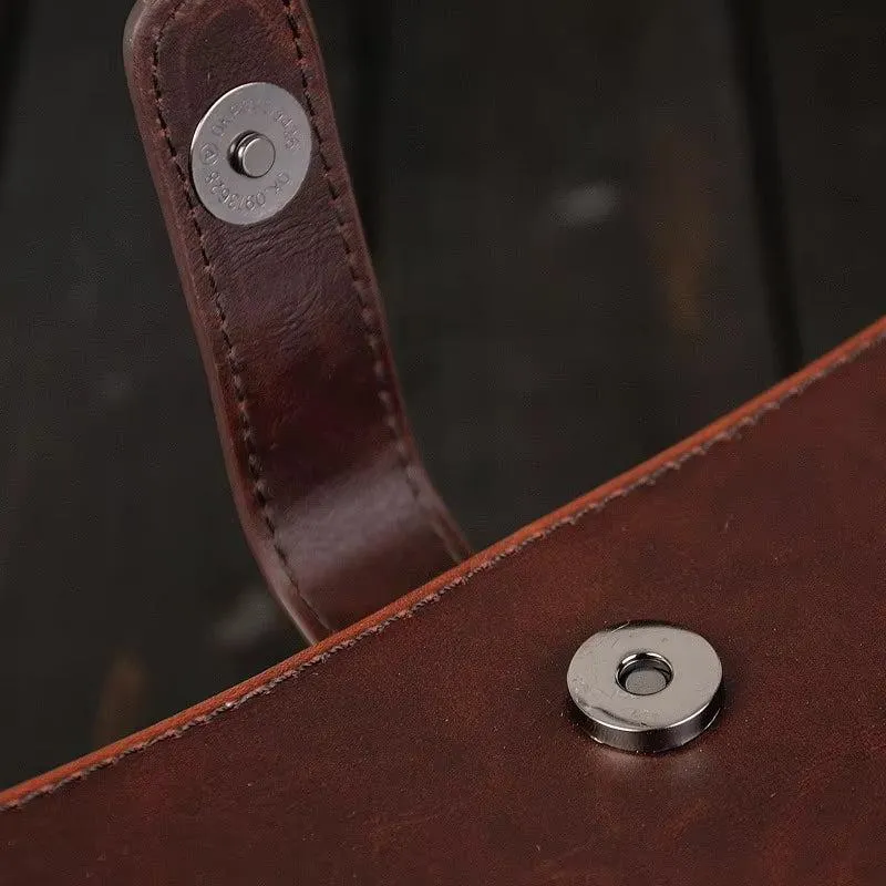 Liam | Retro Business Leather Shoulder Bag