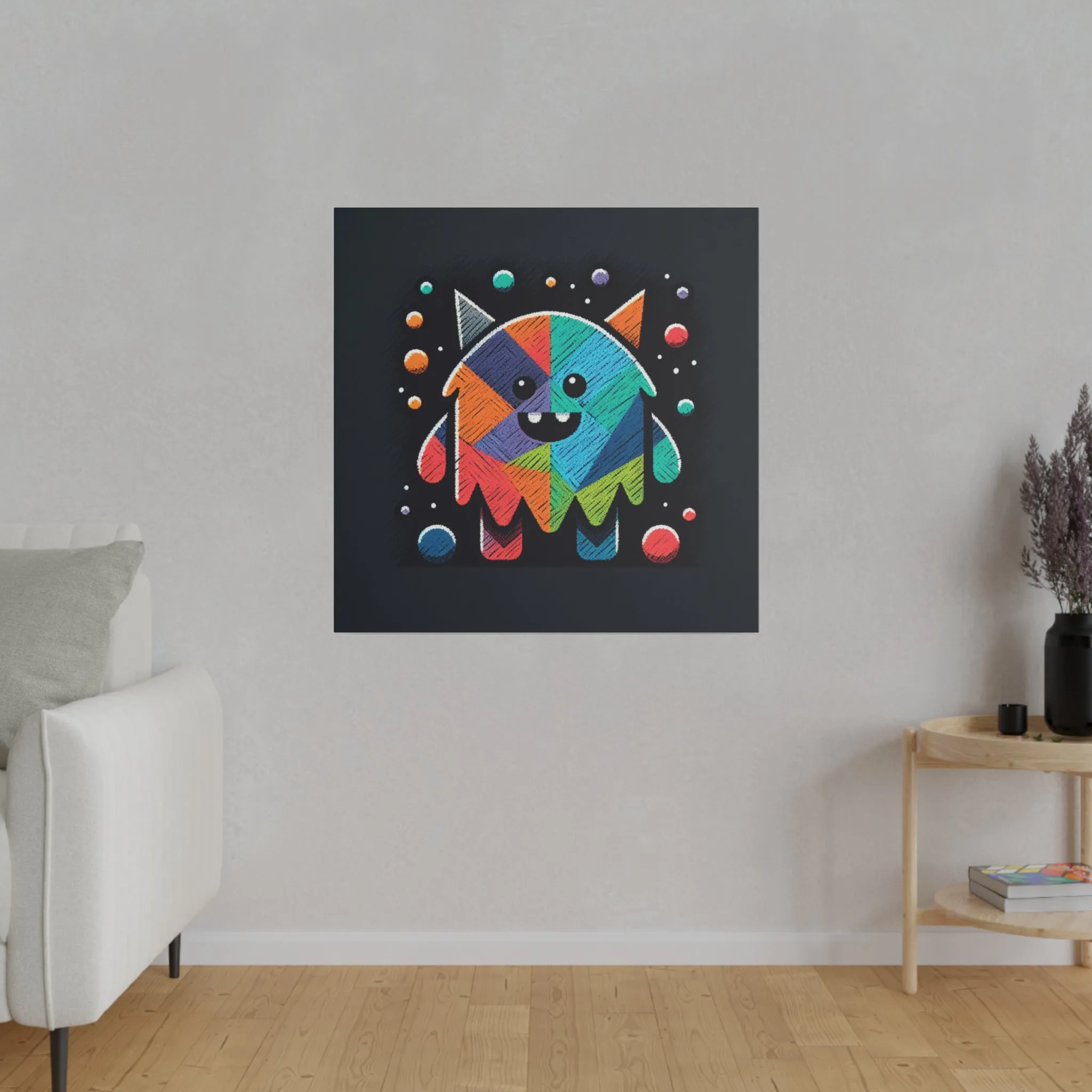 Lily Brushstroke - Canvas