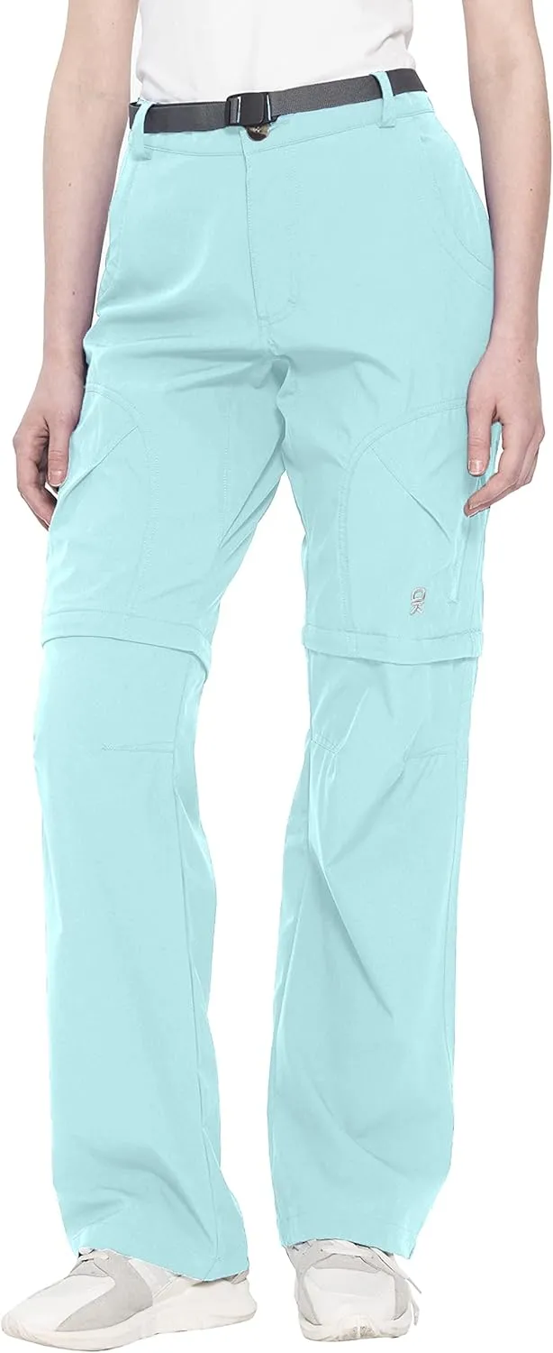 Little Donkey Andy Women's Convertible Hiking Pants Quick Dry Zip Off Shorts Lightweight Fishing Travel Trousers