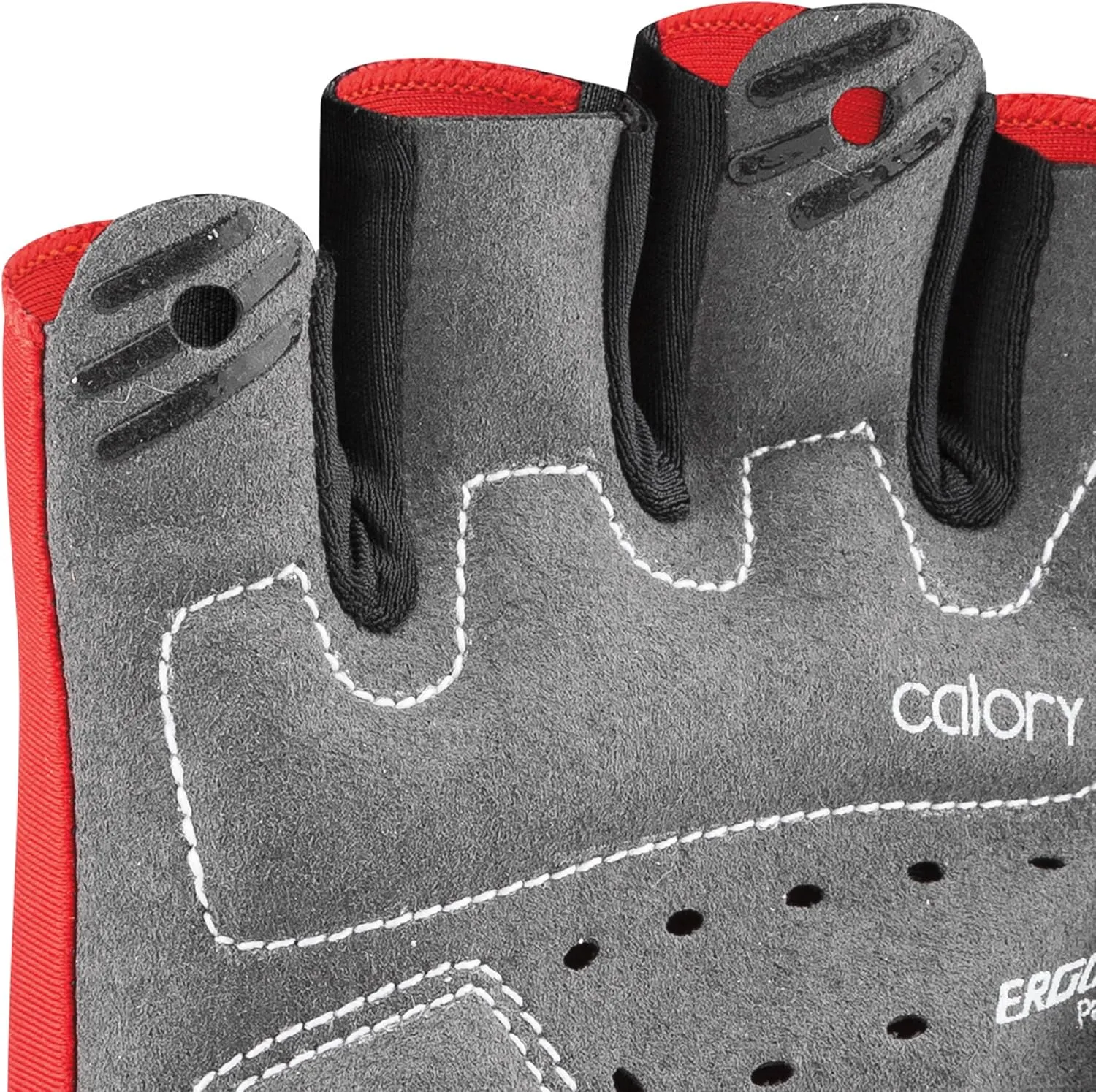 Louis Garneau, Men's Calory Padded, Breathable, Shock Absorbing, Half Finger Bike Gloves