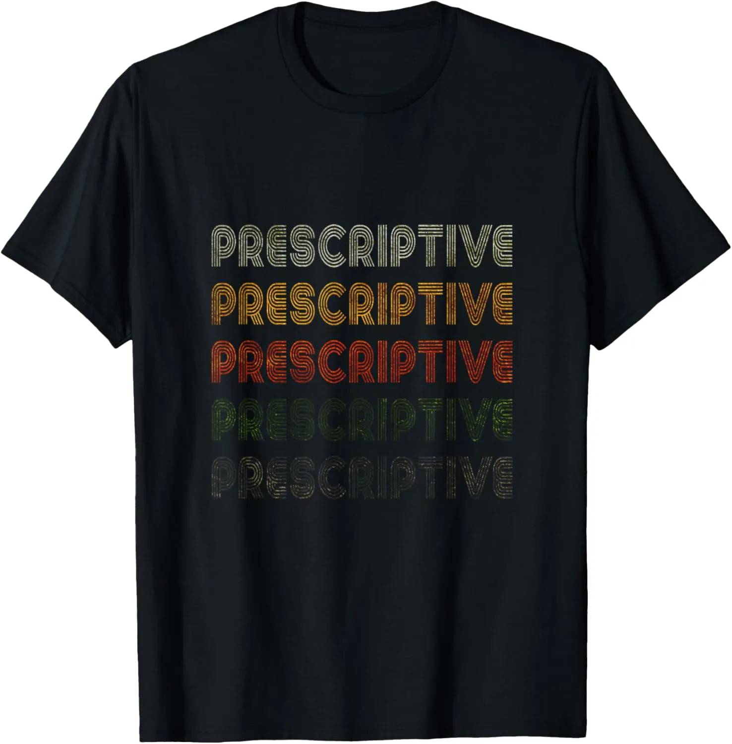 Love Heart Prescriptive Grunge Vintage Style Prescriptive T-Shirt