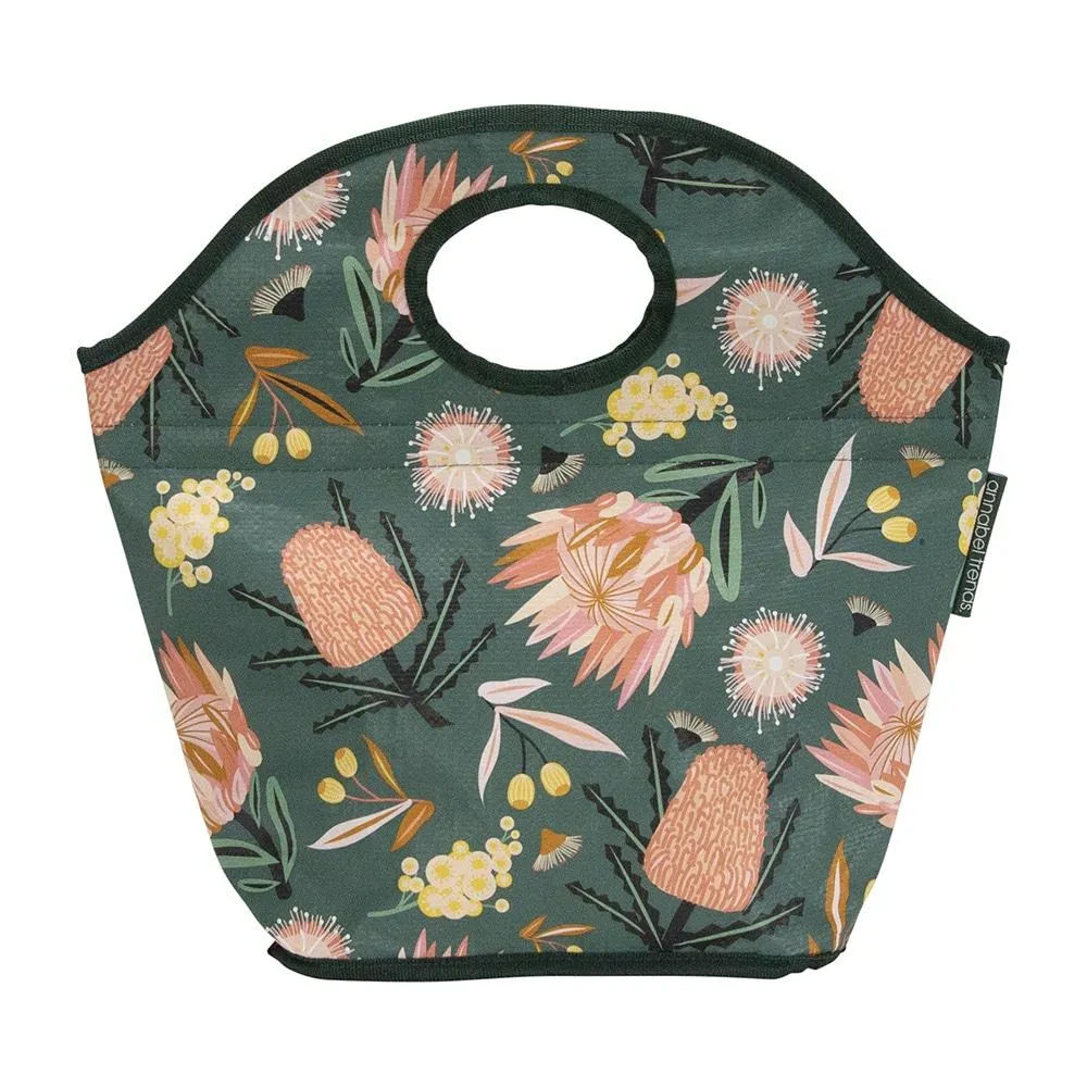 LUNCH BAG - AUSSIE FLORA KHAKI