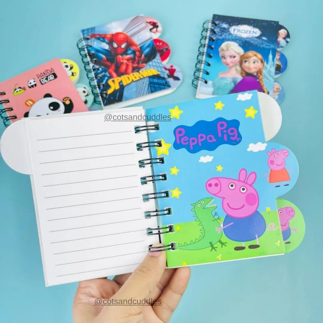 Magical Adventures Spiral Diary: Featuring Frozen, Panda, Spiderman, and Peppa Pig
