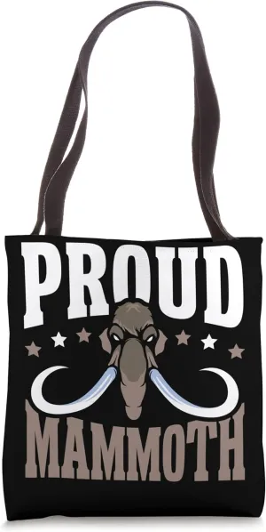 Mammoth Elephant Wildlife Extinct Animal Lover Tote Bag