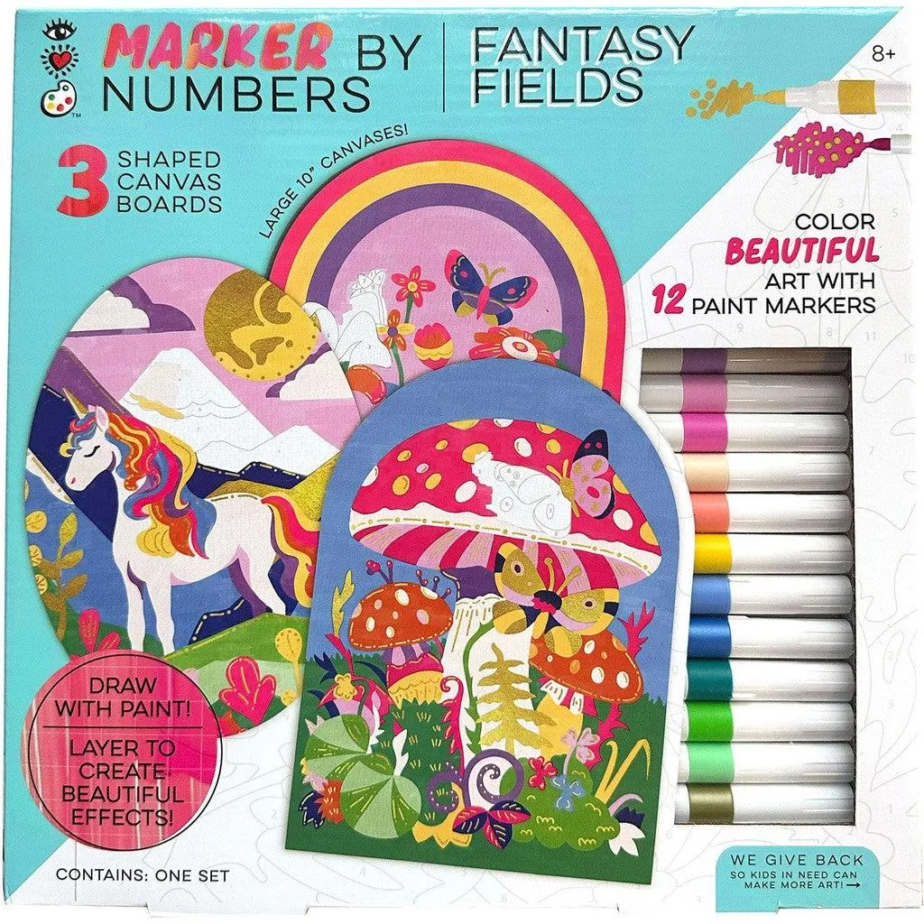 Marker By Numbers: Fantasy Fields