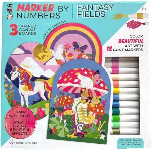 Marker By Numbers: Fantasy Fields