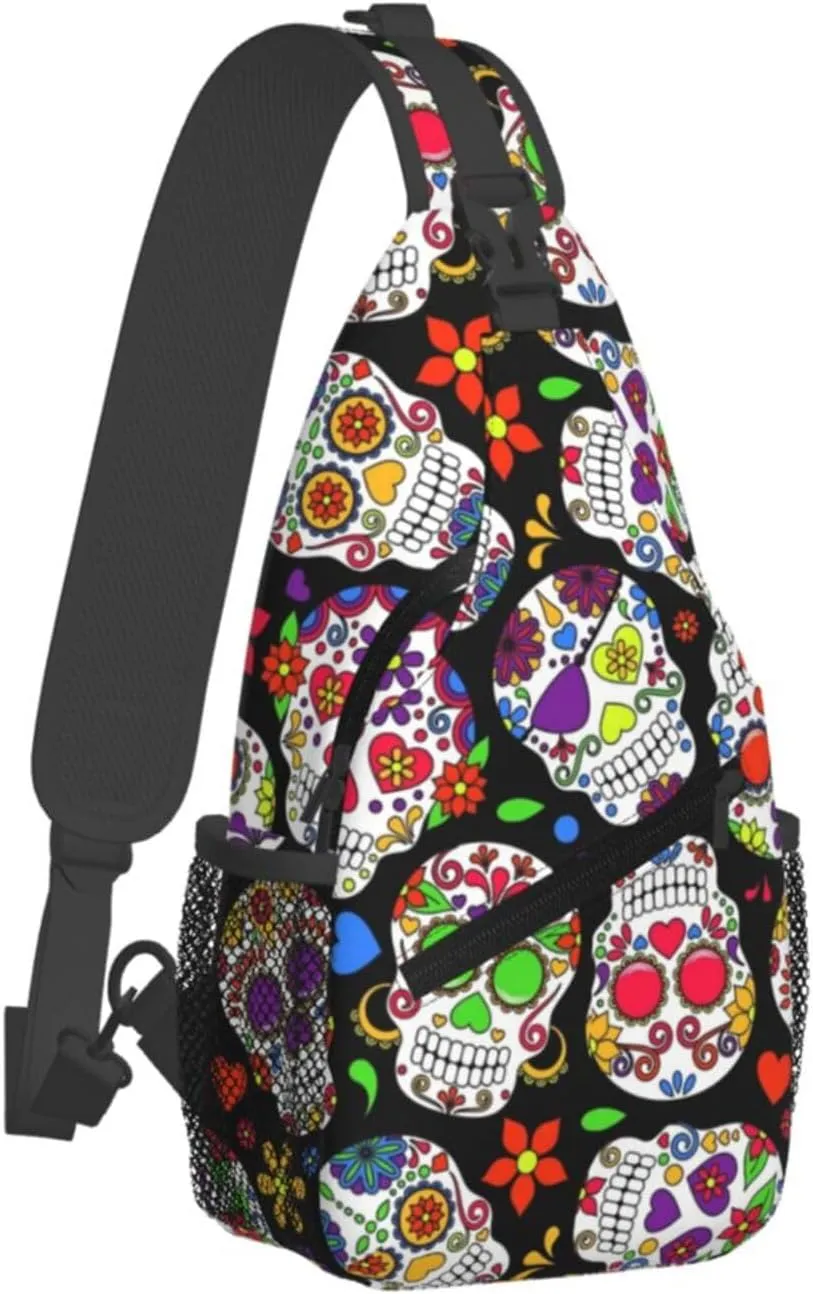 Math Mathematics Sling Bag Adjustable Crossbody Bag Casual Chest Bags Travel Shoulder Backpack For Women Men