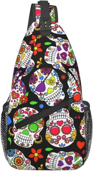 Math Mathematics Sling Bag Adjustable Crossbody Bag Casual Chest Bags Travel Shoulder Backpack For Women Men