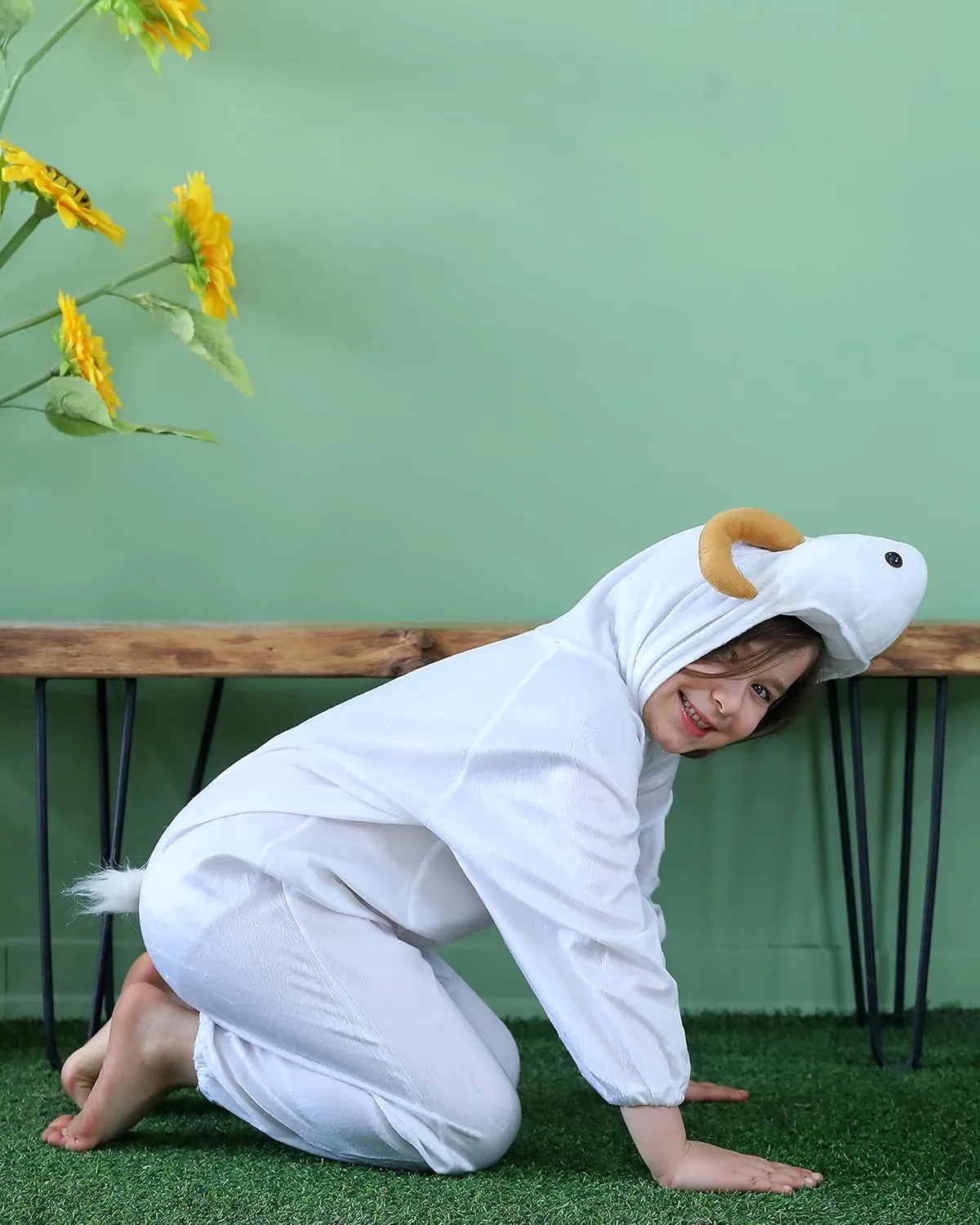 Matissa Kids Animal Costume for Boys Girls Unisex Fancy Dress Party Outfit Cosplay