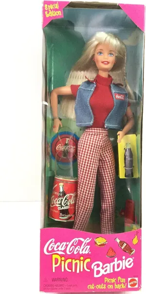 Mattel Coca Cola Picnic Barbie 1997