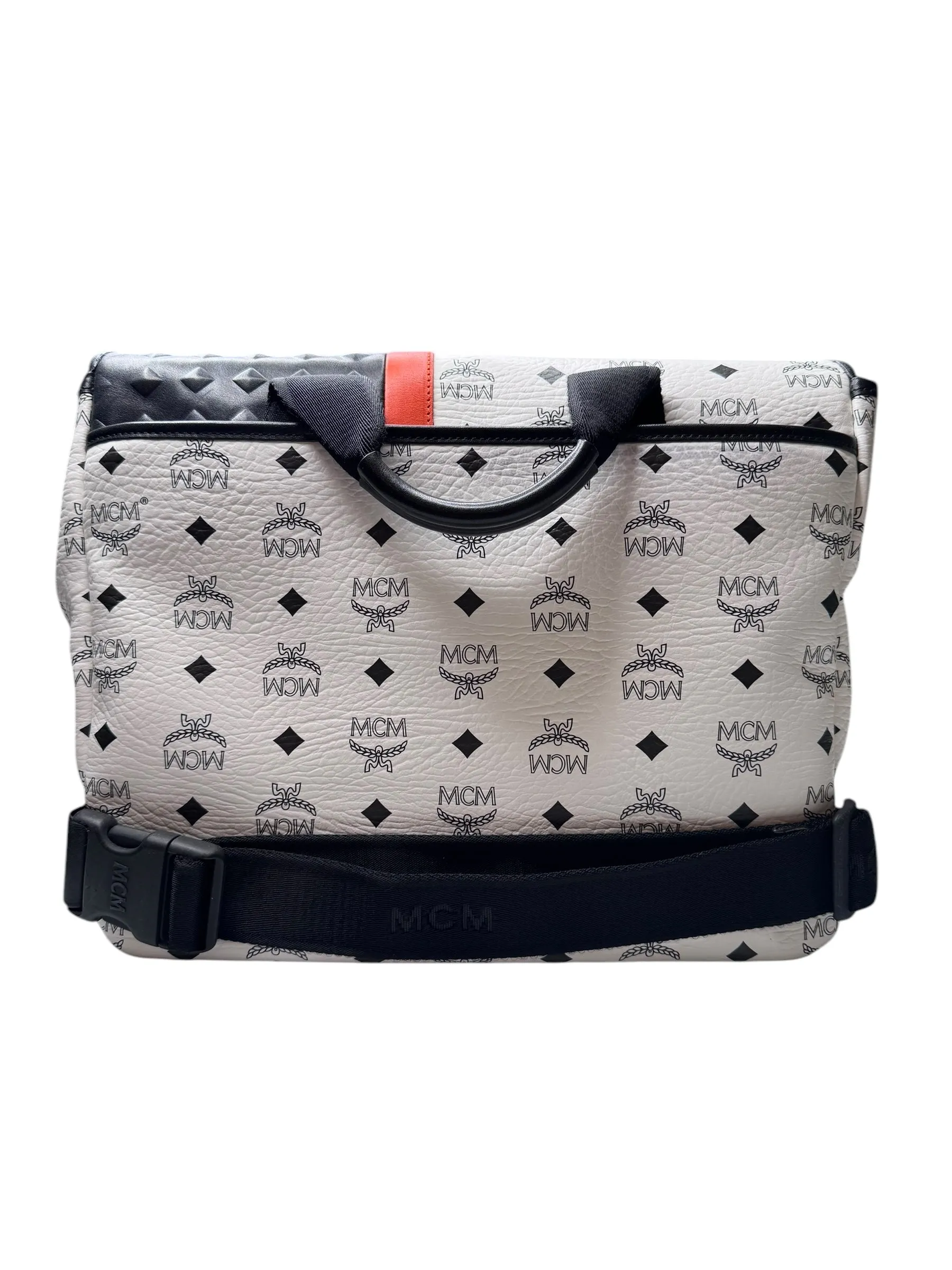 MCM Munich Lion Messenger Bag