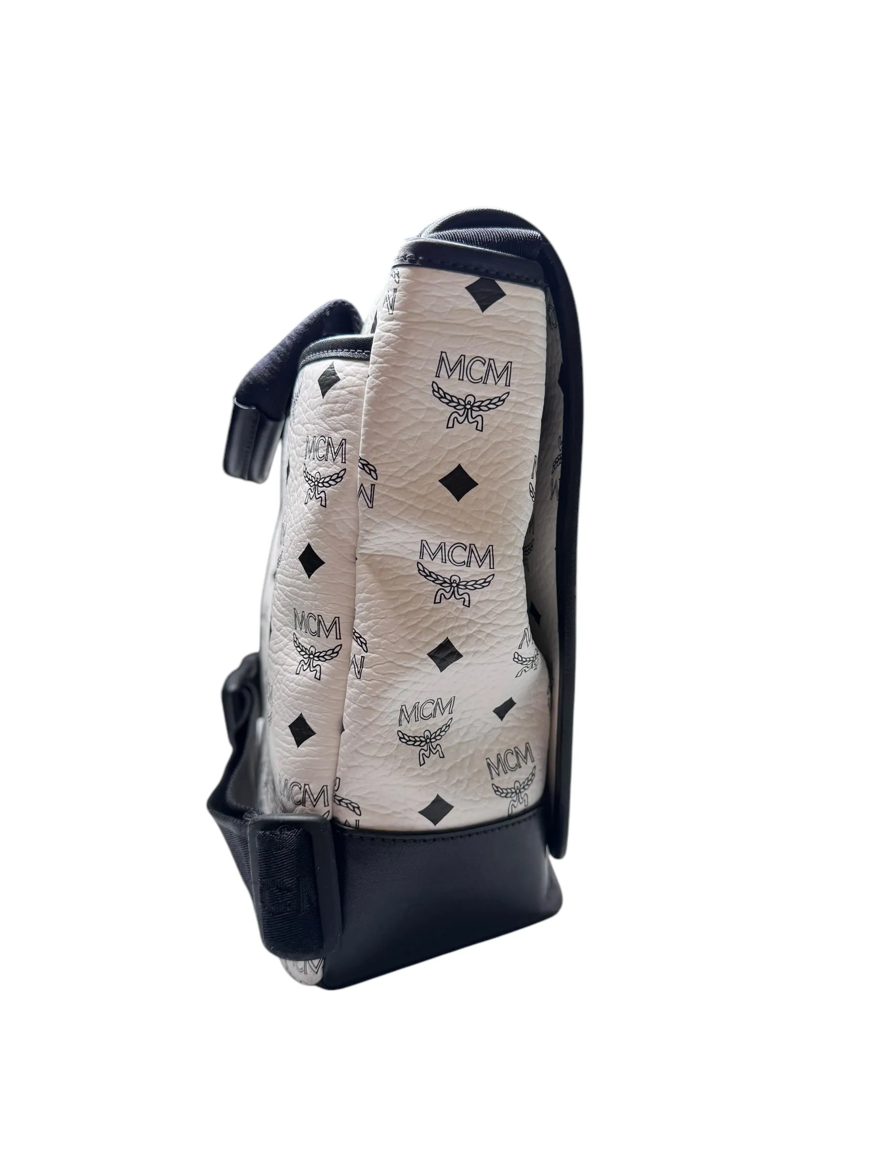 MCM Munich Lion Messenger Bag