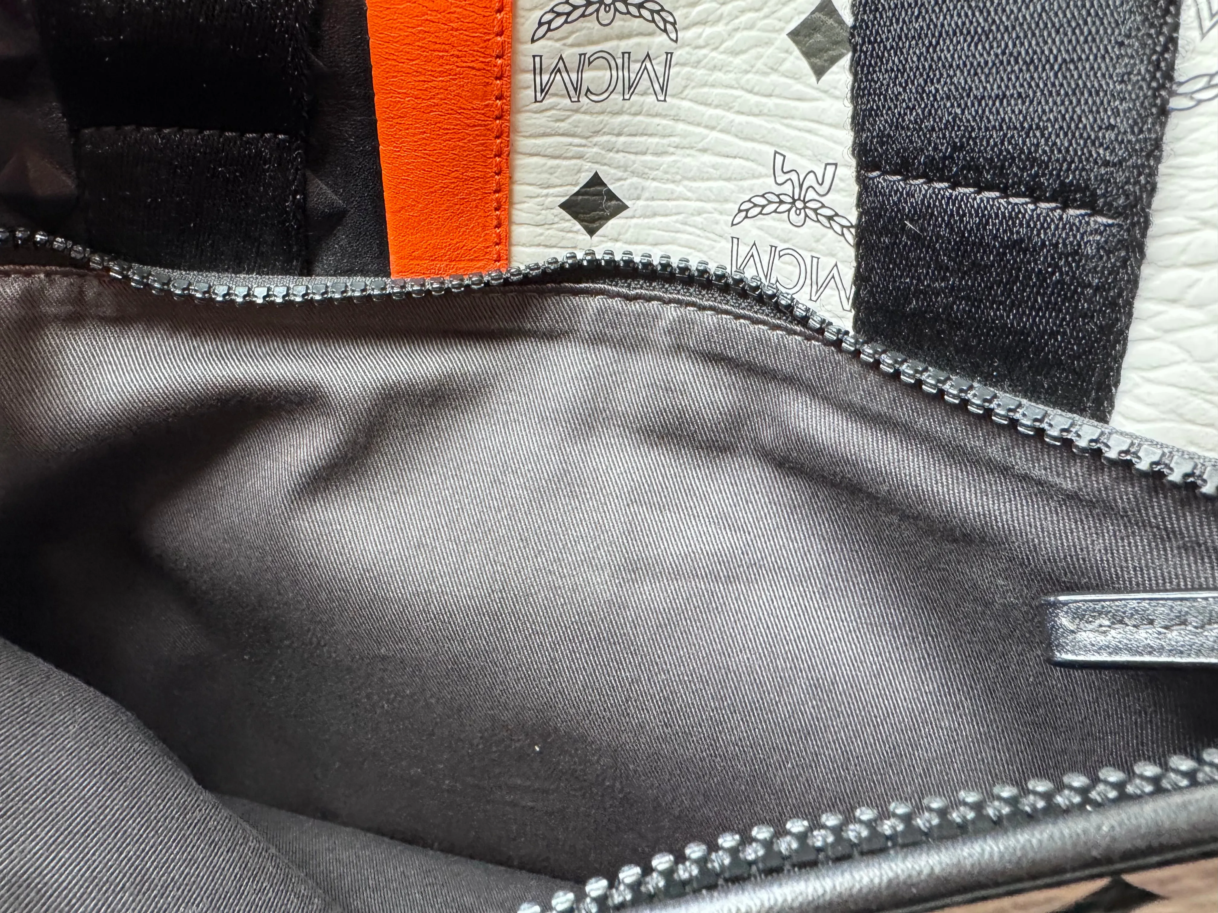 MCM Munich Lion Messenger Bag